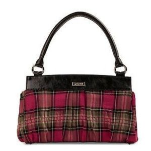 New miche Tori shell plaid flannel cover for convertible classic bag NWOT